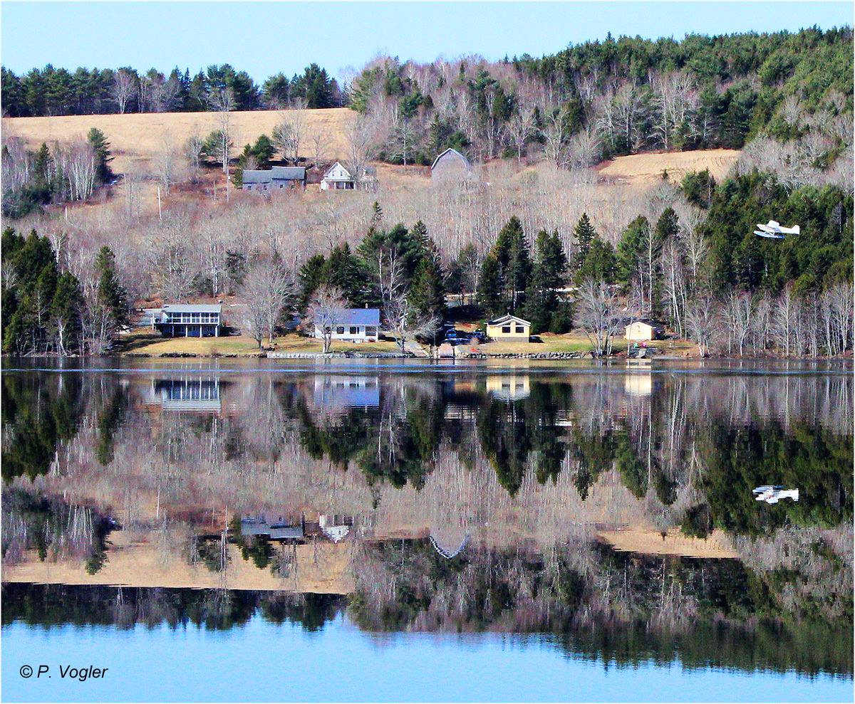 8:30am liftoff from Wentzell Lake? - (c) Paul Vogler 