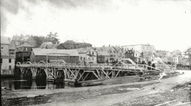 1885 - 'Crib-Work' style bridge, photo source unknown