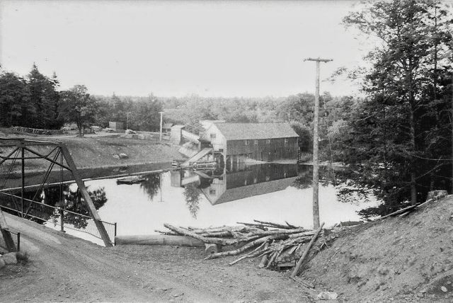 Crossing the LaHave on the Wentzell Road, from Paul Harmon 