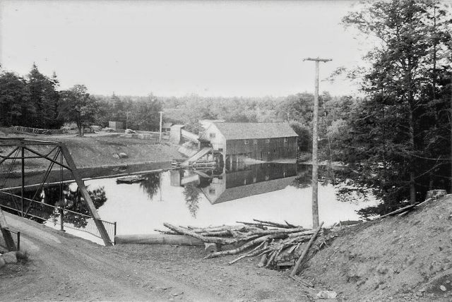 Crossing the LaHave on the Wentzell Road, from Paul Harmon