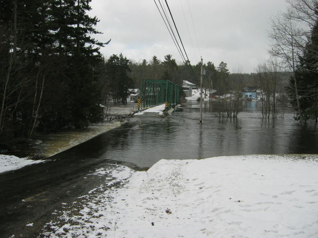 History repeats -- 2003 flooding at the Bruhm Road, photo from Lana Veinotte 