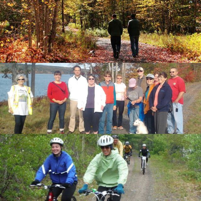 Recreation replaces commerce on the LaHave River Trail, photos from Cliff and Norma Jean Worden-Rogers,  