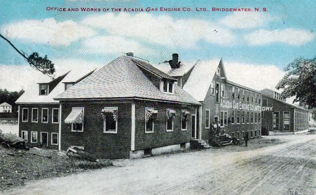Acadia Gas Engines Company, maker to the 'Make and Break' engine, photo from Paul Harmon 